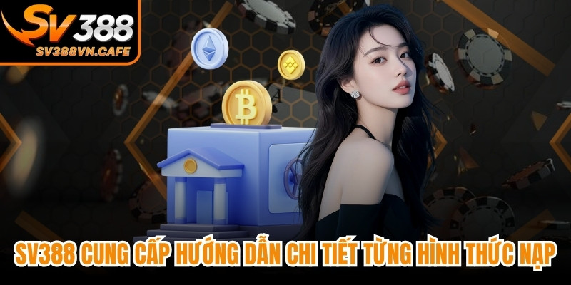 SV388 cung cấp hướng dẫn chi tiết từng hình thức nạp an toàn